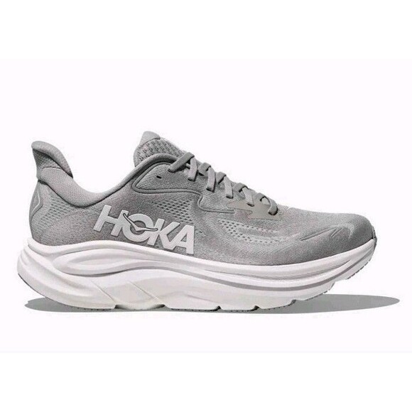 NIB Hoka One Clifton 10 Running Shoes Men’s 14, 12, 10 4E X-Wide Steller Grey